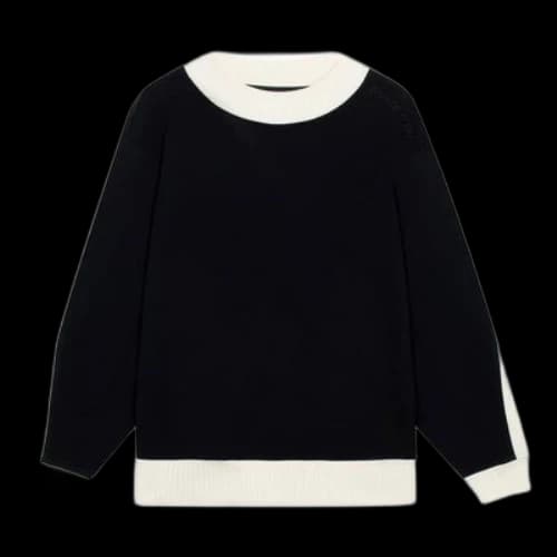 Li-Ning Counterflow Embroidered Logo Sweater 'Black White'