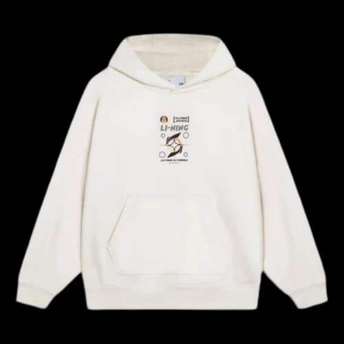 Li-Ning Logo Print Hoodie 'White'