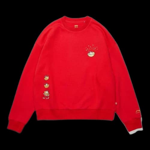 Li-Ning Rijindoujin Knit Pullover 'Red' (Women's)