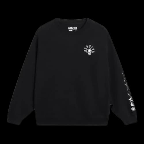 Li-Ning Crew Neck Pullover 'Black'