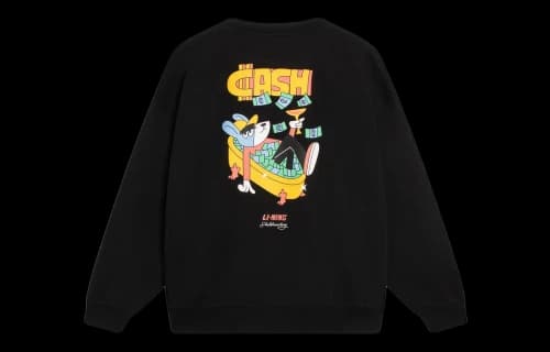 Li-Ning x Pablo Ientile Graphic Pullover 'Black'