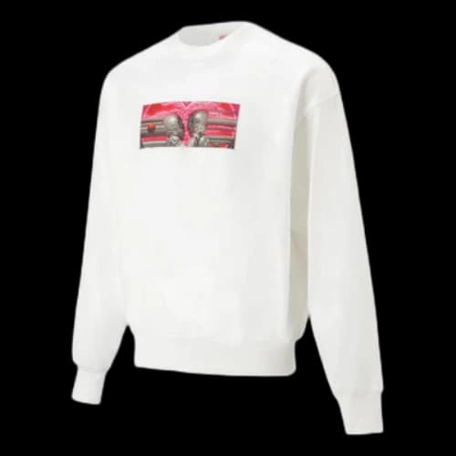 Li-Ning Valentine's Day Graphic Sweatshirt 'White'