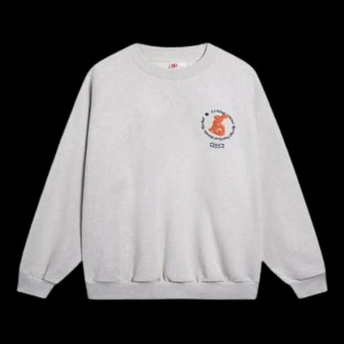 Li-Ning Chinese Culture Graphic Sweatshirt 'Grey'