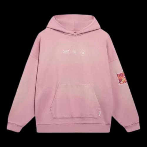 Li-Ning Chinese Culture Graphic Hoodie 'Washed Pink'