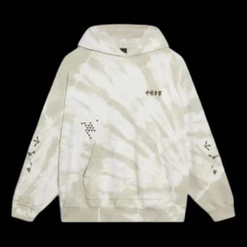 Li-Ning Chinese Culture Graphic Tie-Dye Hoodie 'Grey'