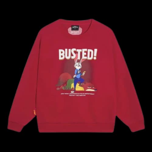 Li-Ning x Disney Zootopia Graphic Sweatshirt 'Red'