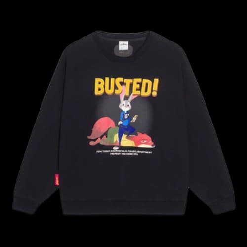 Li-Ning x Disney Zootopia Graphic Sweatshirt 'Black'