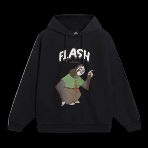 Li-Ning x Disney Zootopia Graphic Hoodie 'Black'