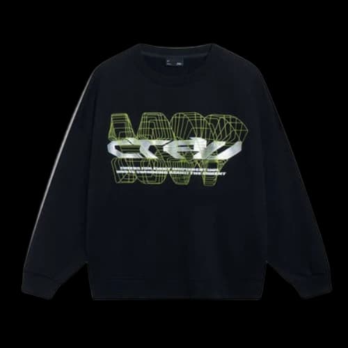 Li-Ning Counterflow Graphic Sweatshirt 'Black'