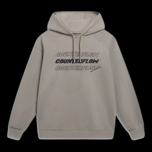 Li-Ning Counterflow Graphic Hoodie 'Grey'