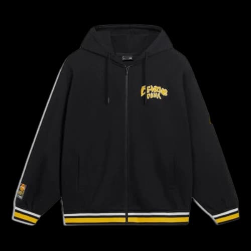 Li-Ning Hoops Graphic Hooded Jacket 'Black'