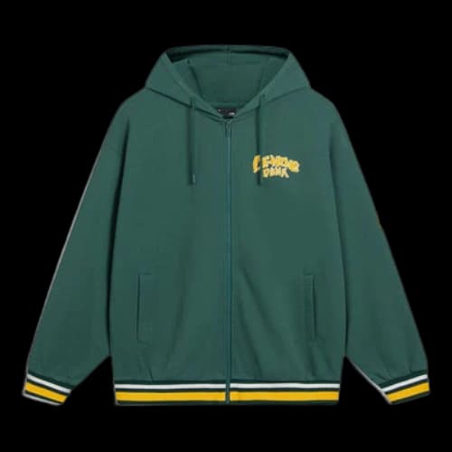 Li-Ning Hoops Graphic Hooded Jacket 'Green'