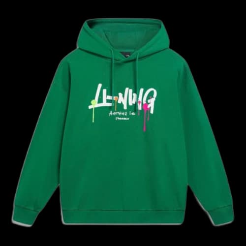 Li-Ning Anything Is Possible Graphic Hoodie 'Green'