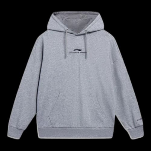 Li-Ning Anything Is Possible Graphic Hoodie 'Grey'