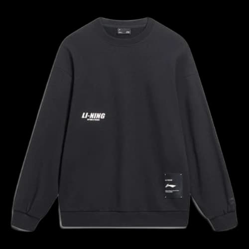 Li-Ning Anything Is Possible Graphic Sweatshirt 'Black'