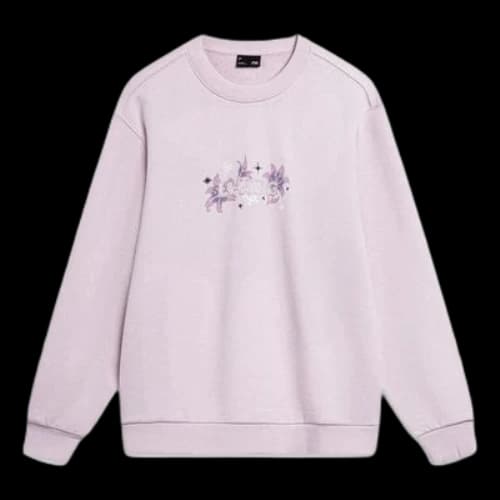 Li-Ning Floral Logo Sweatshirt 'Mauve' (Women's)
