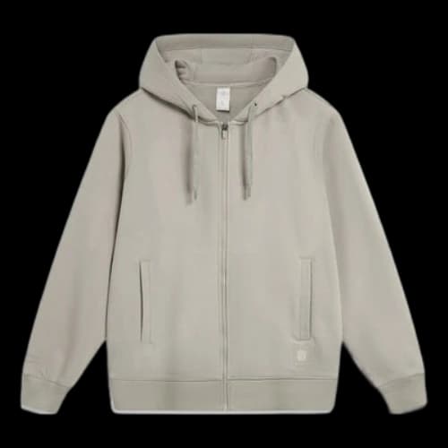 Li-Ning Chinese Color Full Zip Hooded Jacket 'Grey'