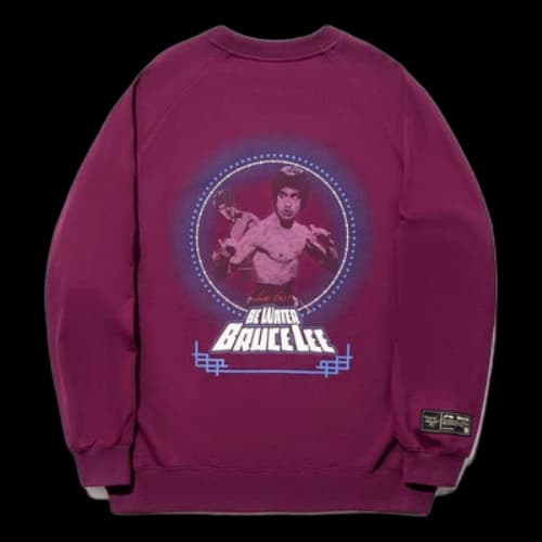 Li-Ning x Bruce Lee Graphic Sweatshirt 'Purple'