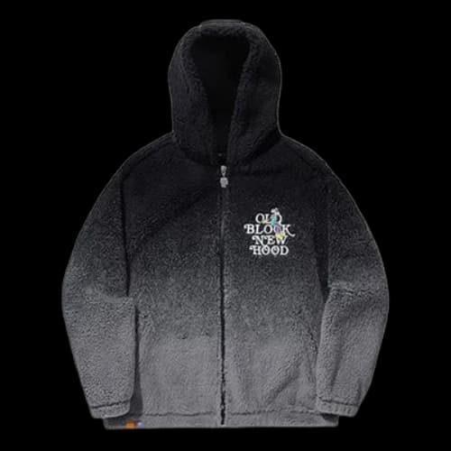 Li-Ning x Steven Harrington Logo Hoodie 'Black Grey'