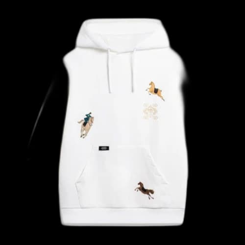 Li-Ning Chinese Culture Horse Graphic Hoodie 'White'