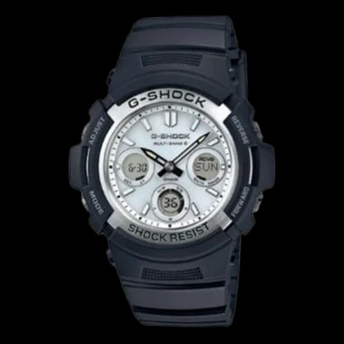 CASIO G-Shock Analog-Digital 'Blue White'