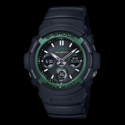 CASIO G-Shock Analog-Digital 'Black Green'