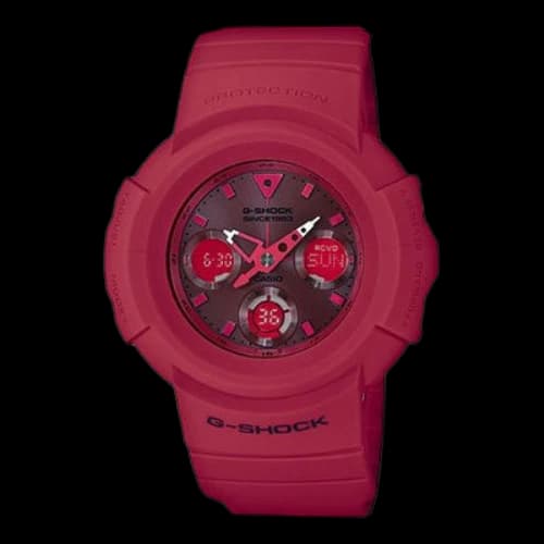 CASIO G-Shock Analog-Digital 'Red'