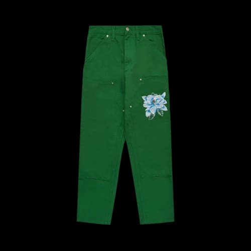 Awake NY x Carhartt WIP Double Knee Pant 'Dark Green'