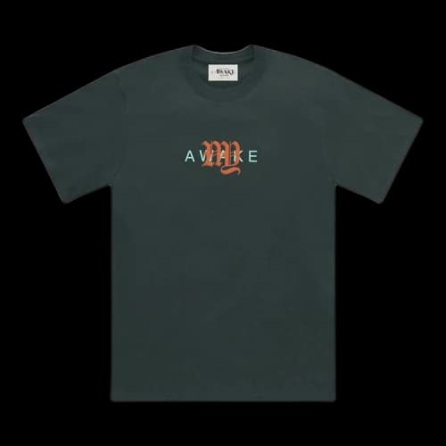 Awake NY College Logo Tee 'Dark Green'