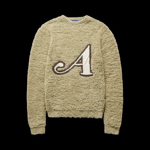 Awake NY Boucle A Crew Knit 'Latte'