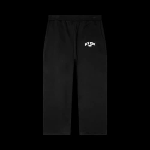 Awake NY New York Arch Open Hem Sweatpants 'Black'