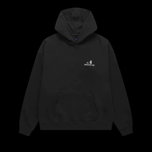 Awake NY Embroidered Logo Hoodie 'Black'