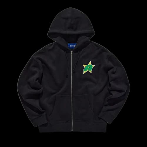 Awake NY Star A Zip-Up Hoodie 'Black'