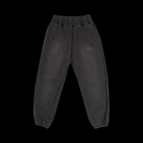 Awake NY Sunbleached Logo Sweatpants 'Black'