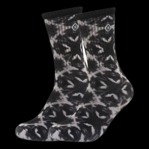 Li-Ning Way Of Wade All-Over Print Basketball Socks 'Black Multi'