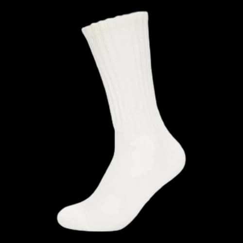 Li-Ning Essential Mid Cut Socks 'White'