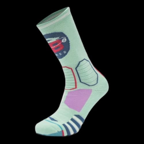Li-Ning BadFive Basketball Mid Cut Socks 'Light Mint Green'