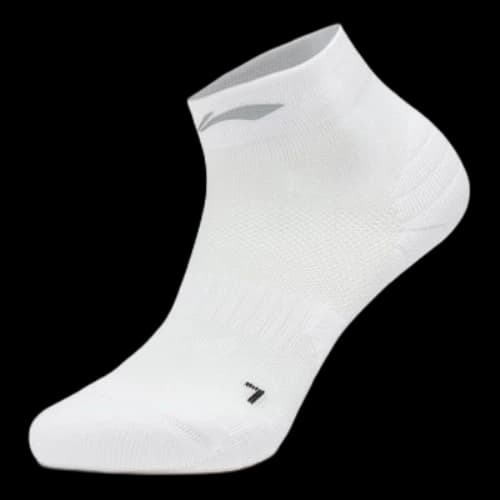 Li-Ning Cushion Ankle Socks 'White Grey'