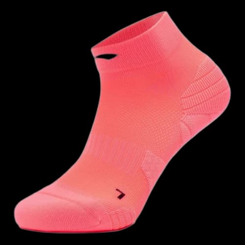 Li-Ning Cushion Ankle Socks 'Coral Red'