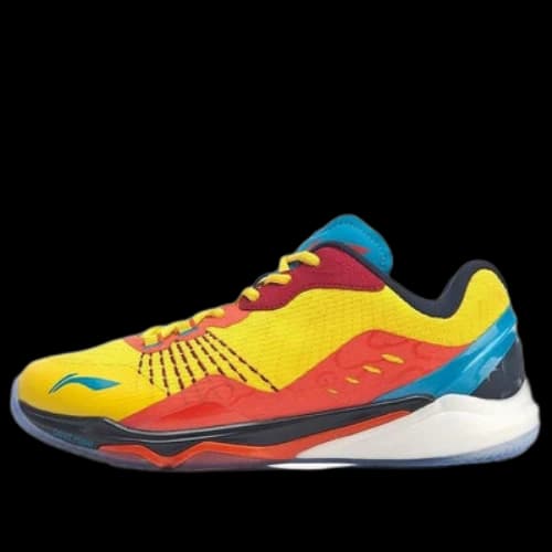 Li-Ning Monkey King Badminton Shoes 'Yellow Red Blue'