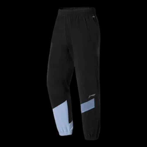 Li-Ning Sport Running Sweatpants 'Black Blue'