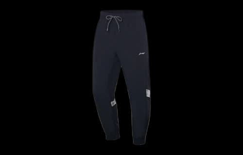 Li-Ning Casual Pants 'Black White'
