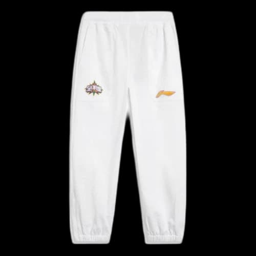 Li-Ning CBA All Star Graphic Joggers Pants 'White'