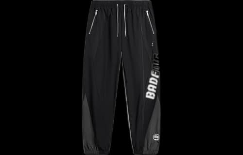 Li-Ning BadFive Graphic Sports Pants 'Black Grey'