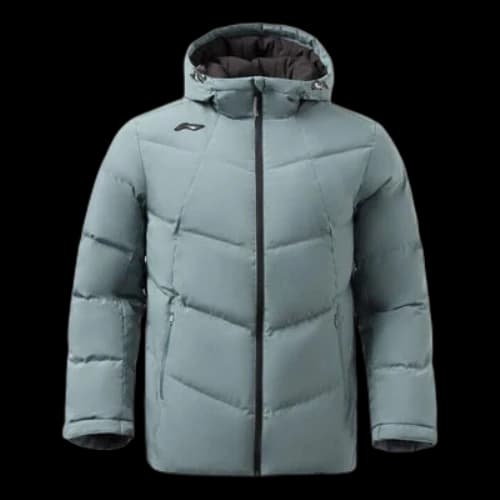 Li-Ning Logo Print Warm Down Jacket 'Blue'