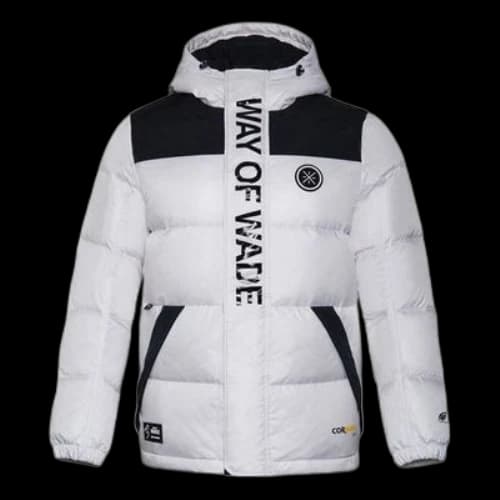 Li-Ning x Way of Wade Lifestyle Down Jacket 'White Black'