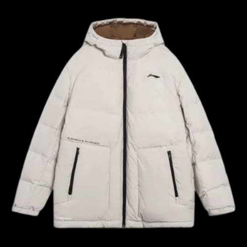 Li-Ning Lifestyle Puffer Jacket 'Light Grey'