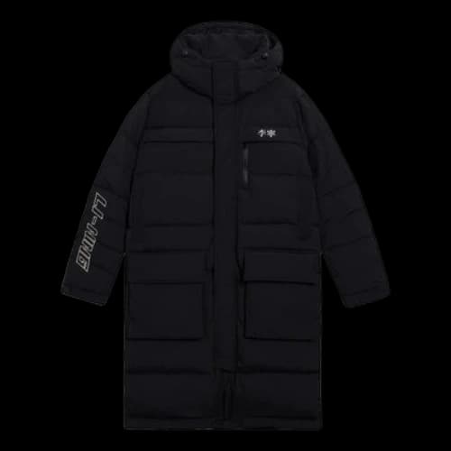 Li-Ning Winter Lifestyle Long Down Jacket 'Black'