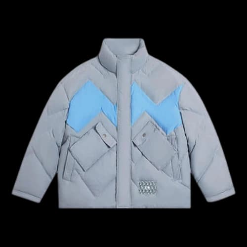 Li-Ning Warm Down Jacket 'Grey Blue'