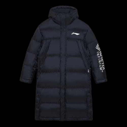 Li-Ning Jimmy Butler Logo Long Down Jacket 'Black'